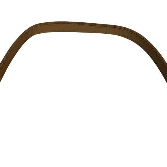 Christian Dior Mini Trotter Bag Vintage Oblique Green Shoulder Purse CD Gold Tan - Picture 12 of 12